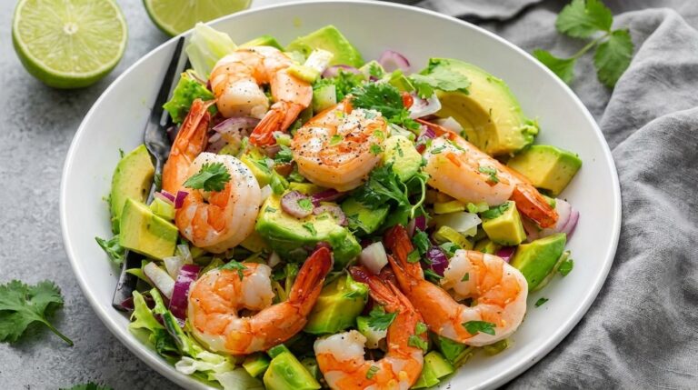 Zesty Shrimp Avocado Salad – Fresh, Bright & Perfectly Balanced
